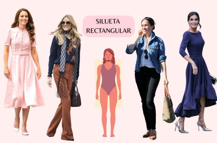 Cómo vestir silueta rectangular