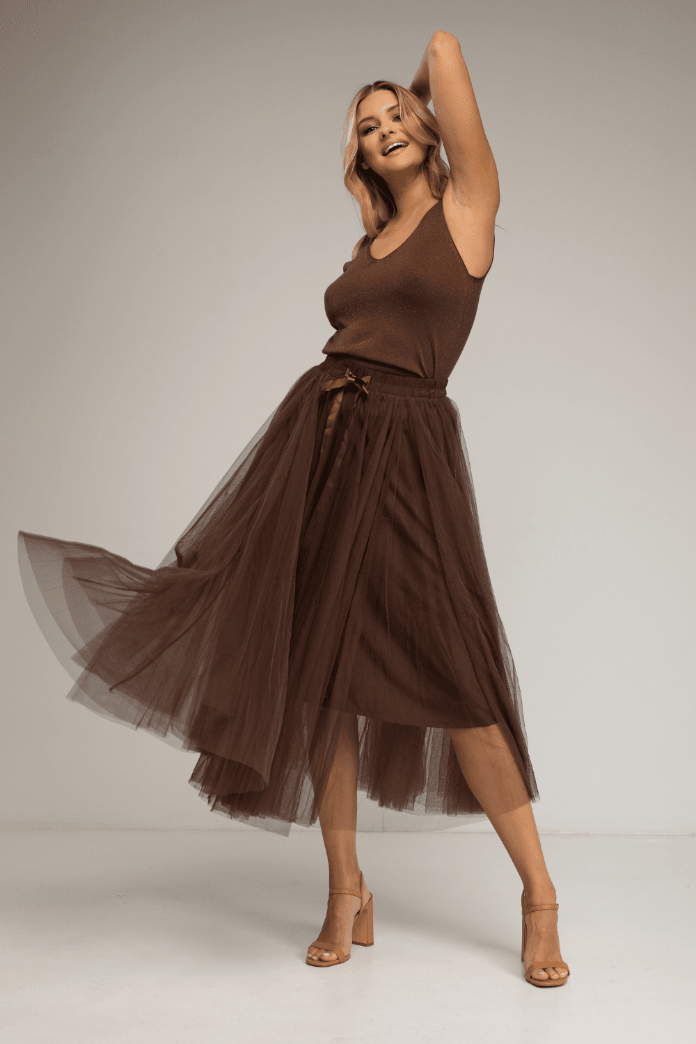 Faldas para mujer con cuerpo tri&aacute;ngulo invertido