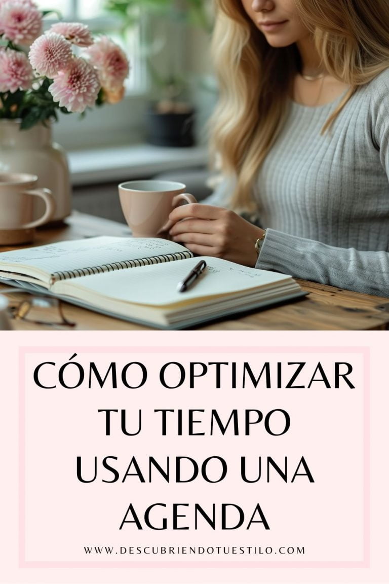 Claves para aprovechar más tu tiempo usando una agenda