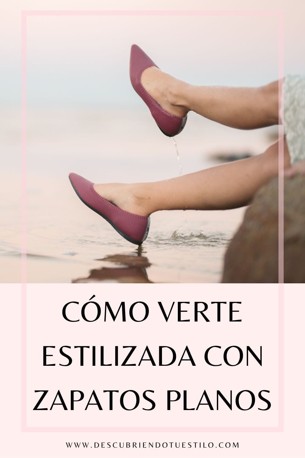 Como verte estilizada con zapatos planos