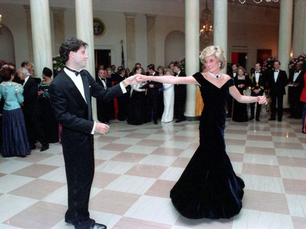 baile Diana de Gales y John Travolta