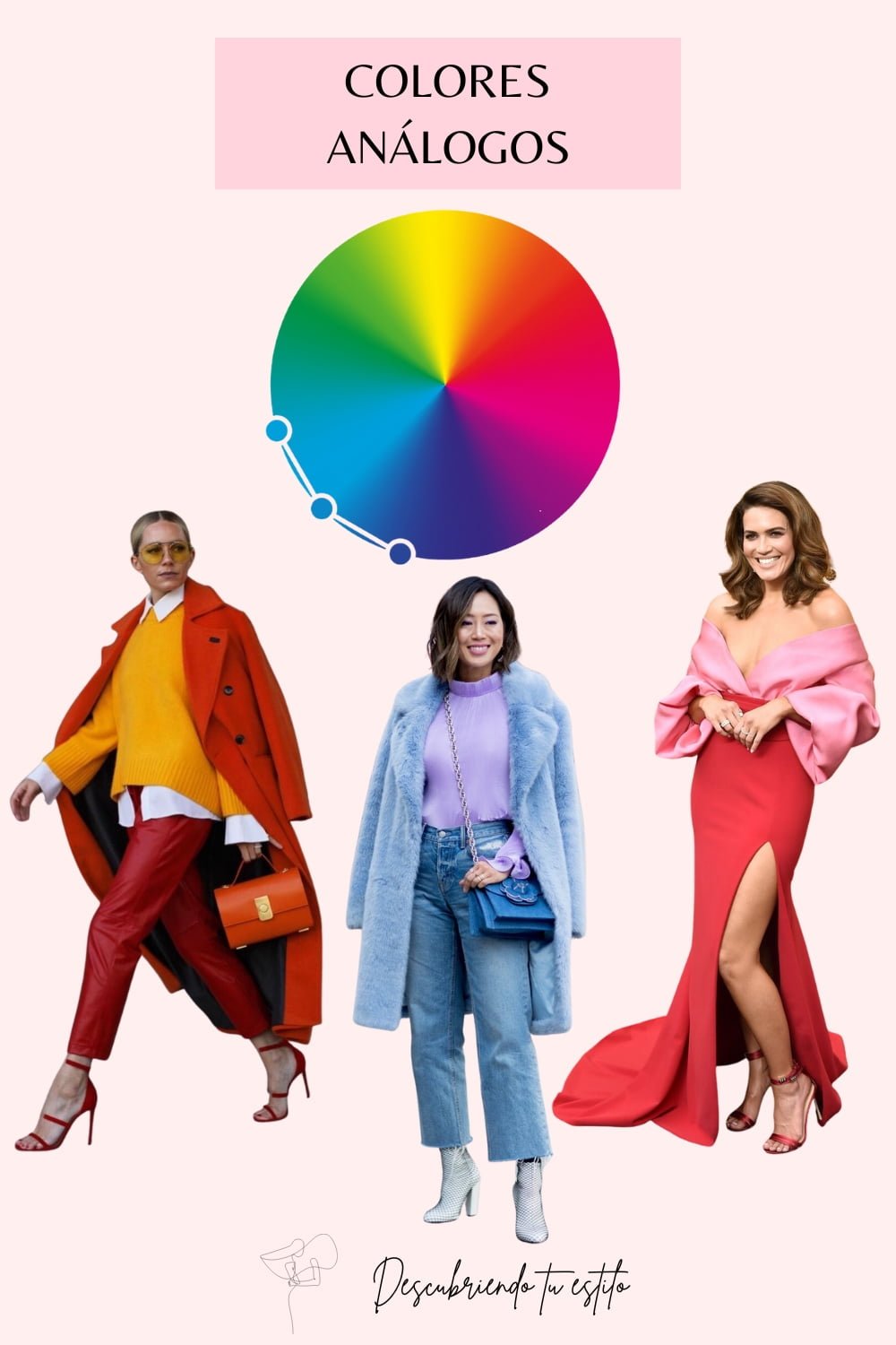 Combinar colores de ropa - Analogos de colores