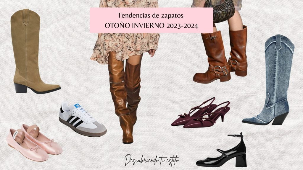 Tendencias de calzado para otoño 2023 en pasarela y estilo de calle