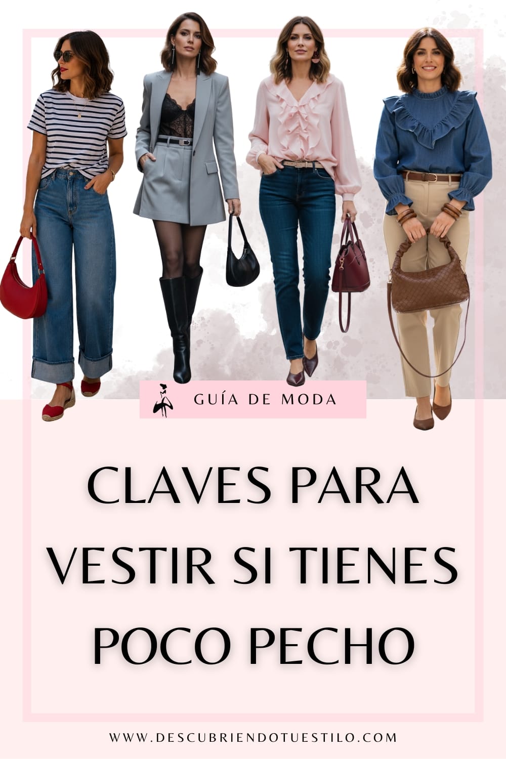 Como vestir bien si tienes poco pecho