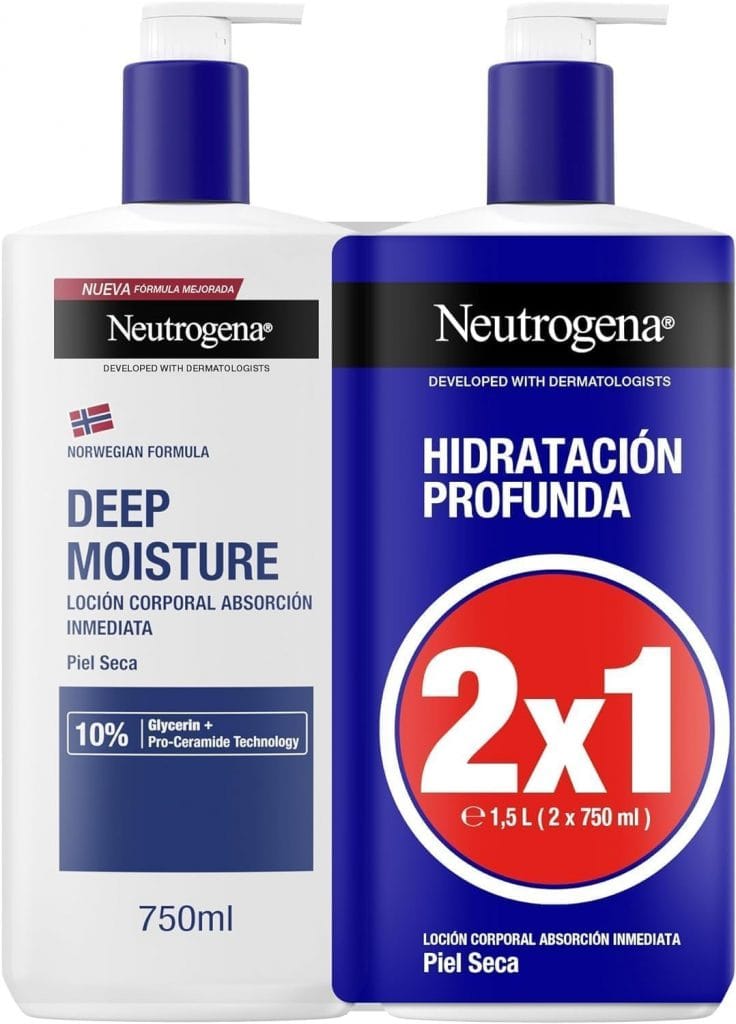 Crema corporal neutrogena piel seca nutritiva imprescindibles cuidado corporal