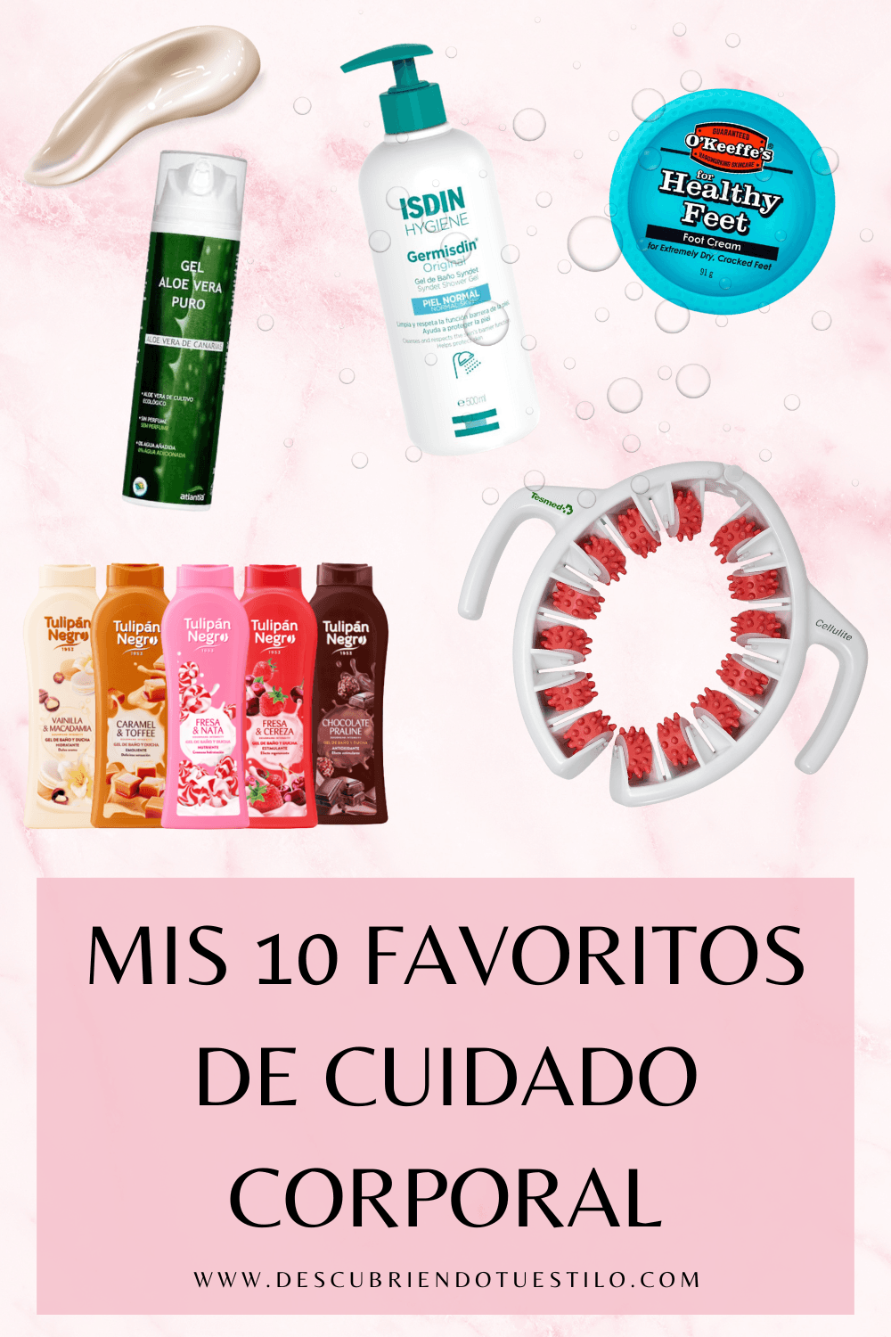 10 productos de cuidado corporal efectivos y económicos imprescindibles de cuidado corporal