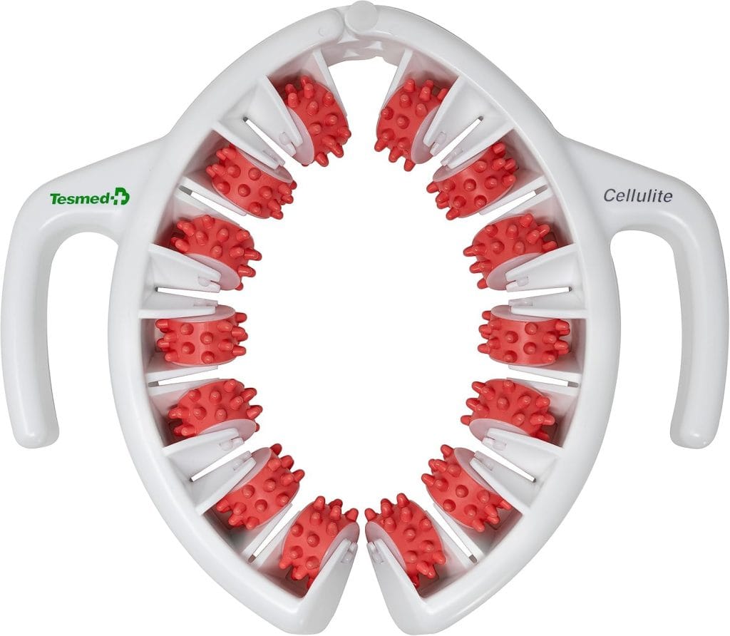 Masajeador anticelulítico con rodillos "Tesmed" no de los imprescindibles de cuidado corporal para tu rutina diaria