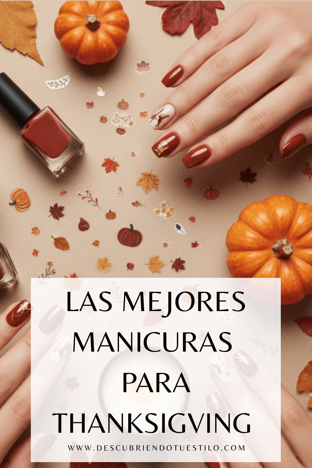 Las mejores ideas de manicuras para Thanksgiving Day