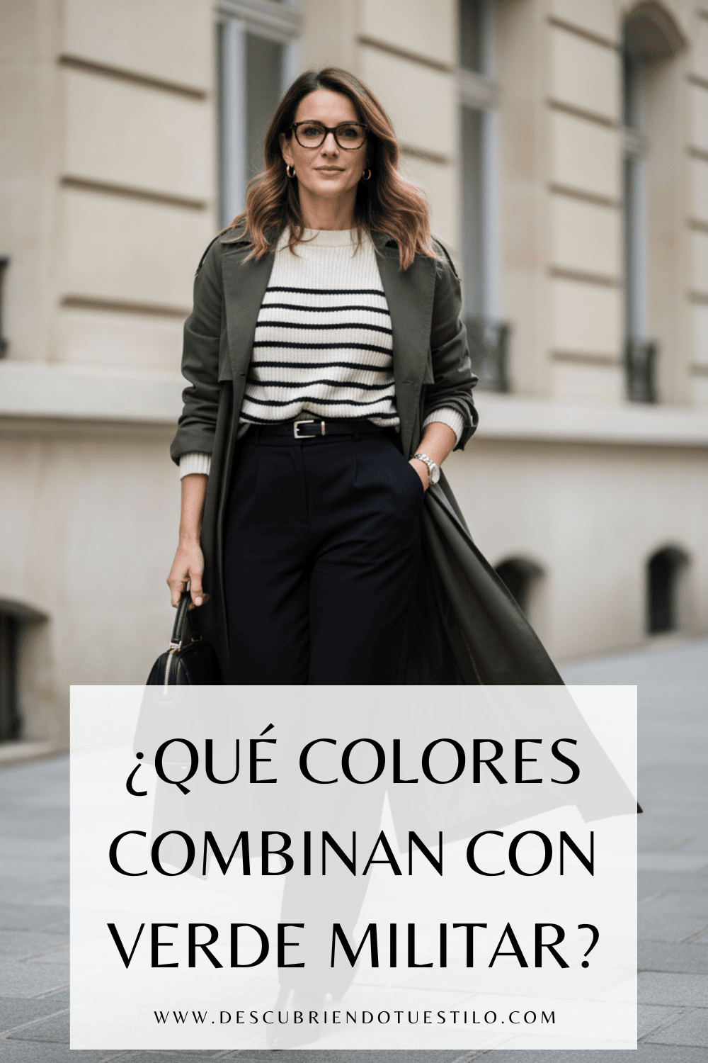 Con qué colores combina el verde militar o verde oliva