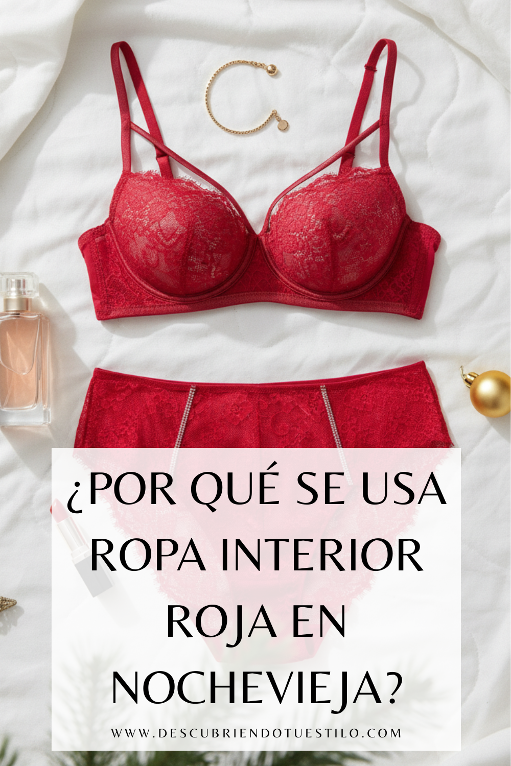 por qué se usa ropa interior roja en Nochevieja