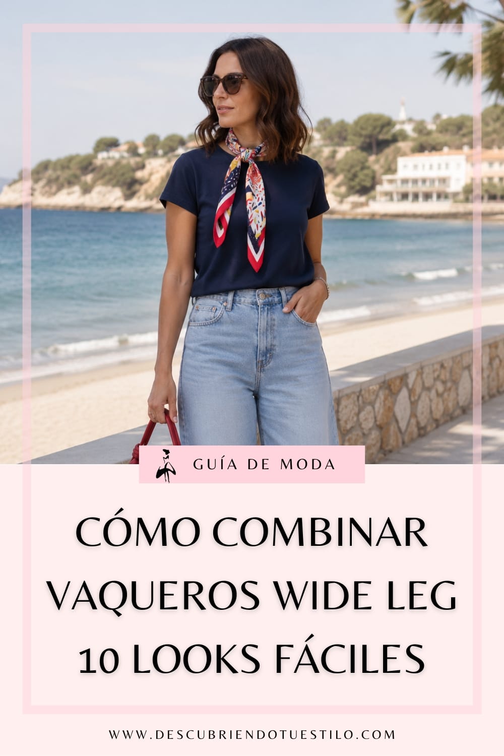 Cómo combinar los vaqueros wide leg ideas de looks para inspirarte